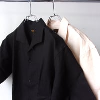AVontade Italian Open Collar Shirts SS ｰ VTD-0398-SH アボンタージ ベルギーリネン オープンカラーシャツ【2026SS】