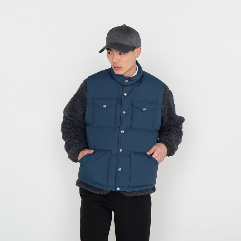 コンバースTHE NORTH FACE PURPLE LABEL 65/35シエラベスト - ダウンベスト