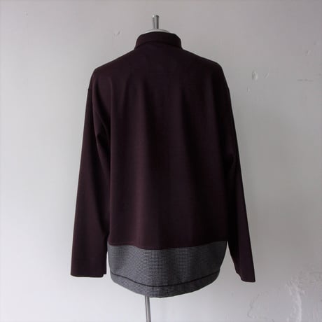 【SALE】CURLY&co CURLY（カーリー）SWITCHING RC CARDE/ 213-34092  / スウィッチング カーディガン （ジャージのカーデ）
