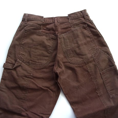 OLD PARK BAGGY CARPENTER PANTS - DUCK / sizeM / OP-574 / OLDPARK オールドパーク カーペンター ペインター パンツ ダック Mサイズ
