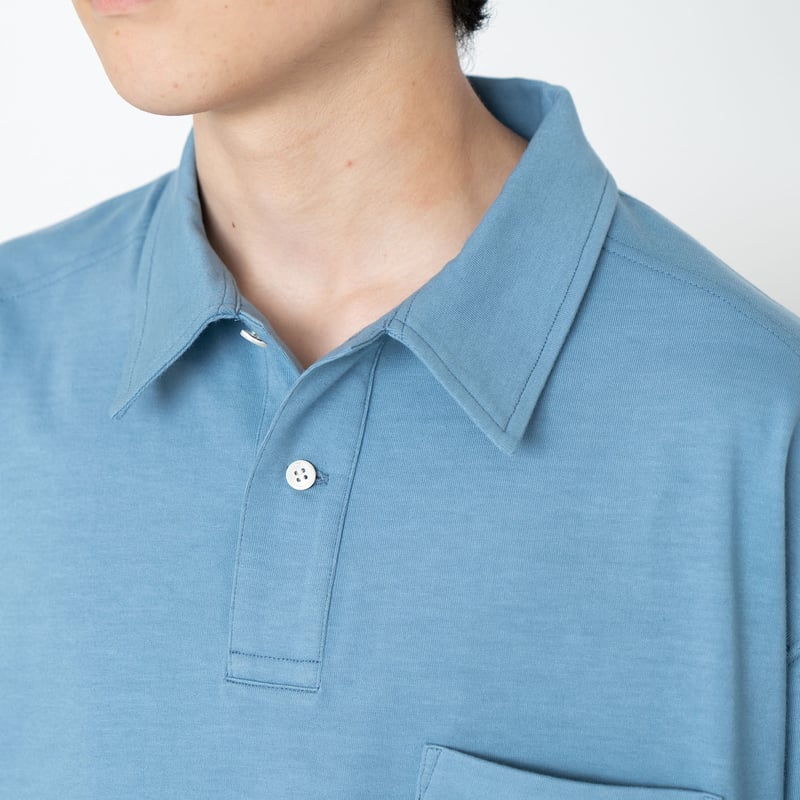 トップス THE NORTH FACE H/S BIG POLO SHIRT THE NORTH FACE PURPLE LABEL ザ ノース フェイス H/S BIG POLO