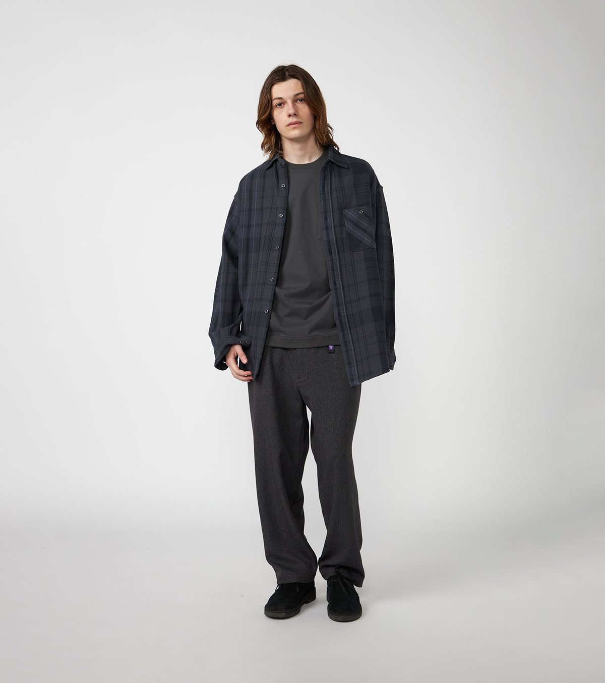 THE NORTH FACE PURPLE LABEL チェックネルシャツ NT3266N THE NORTH FACE PURPLE LABEL Flannel Plaid Field