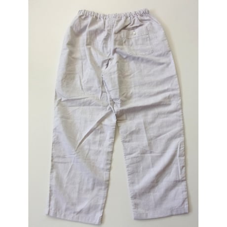 Charpentier de Vaisseau / シャルパンティエドゥヴェッソ | Cotton/Linen Drawstring Pants　コットンリネンドローストリングパンツ | Barba