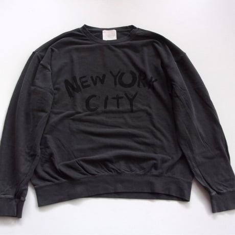 TODAY edition  "NYC" CN Sweat - 25-1ST-13 / トゥデイ エディション クルーネック スウェット ［ 25-1ST］