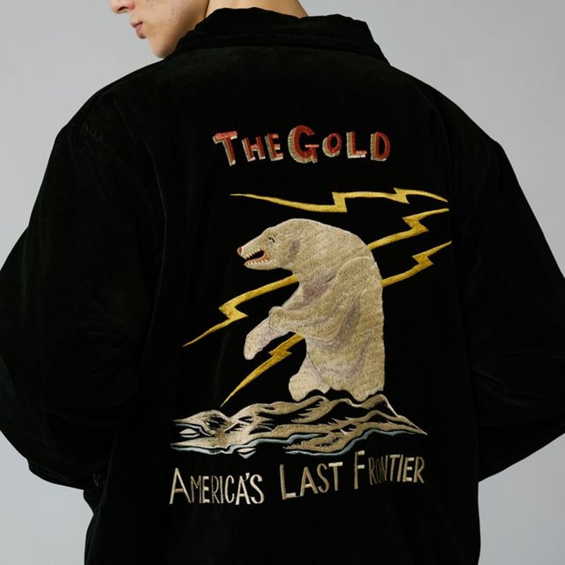 GOLD VELVETEEN ALASKA JACKET / GL15678 / ゴールド(東