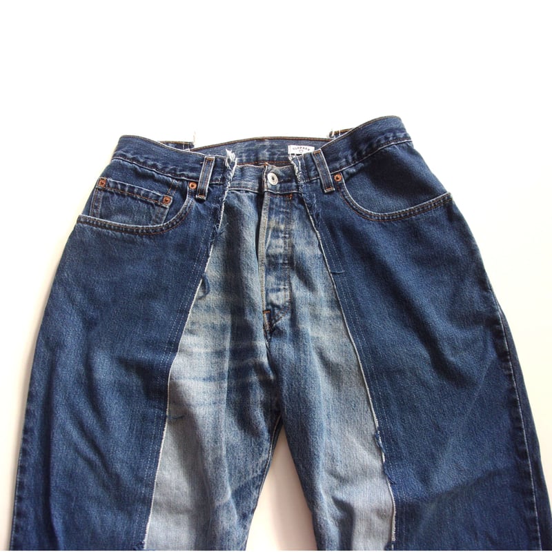 OLDPARK BAGGY JEANS - BLUE - sizeM / OP-426 / オ
