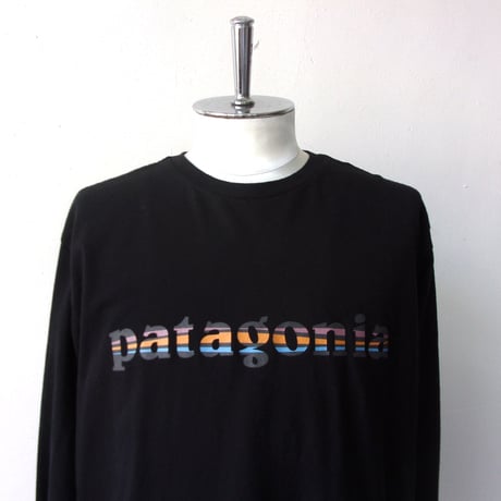 Patagonia/ M's L/S 73 Text Logo Responsibili Tee /パタゴニア　ロングスリーブTee