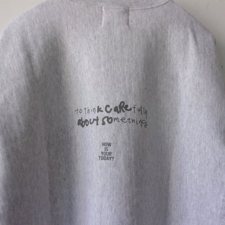 TODAY edition reflect #01 Sweat / トゥデイ エディション reflect #01  トレーナー / あたたかいリバースウィーブタイプ