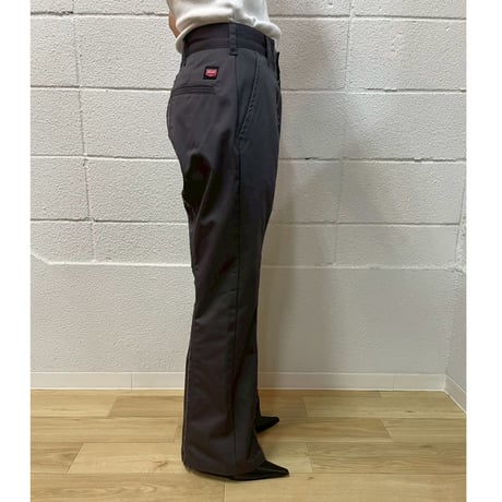 OLD PARK FLARE WORK PANTS - BLACK -M  / OPRK-02 / OLDPARK オールドパーク フレアー ワークパンツ　ブラック -M