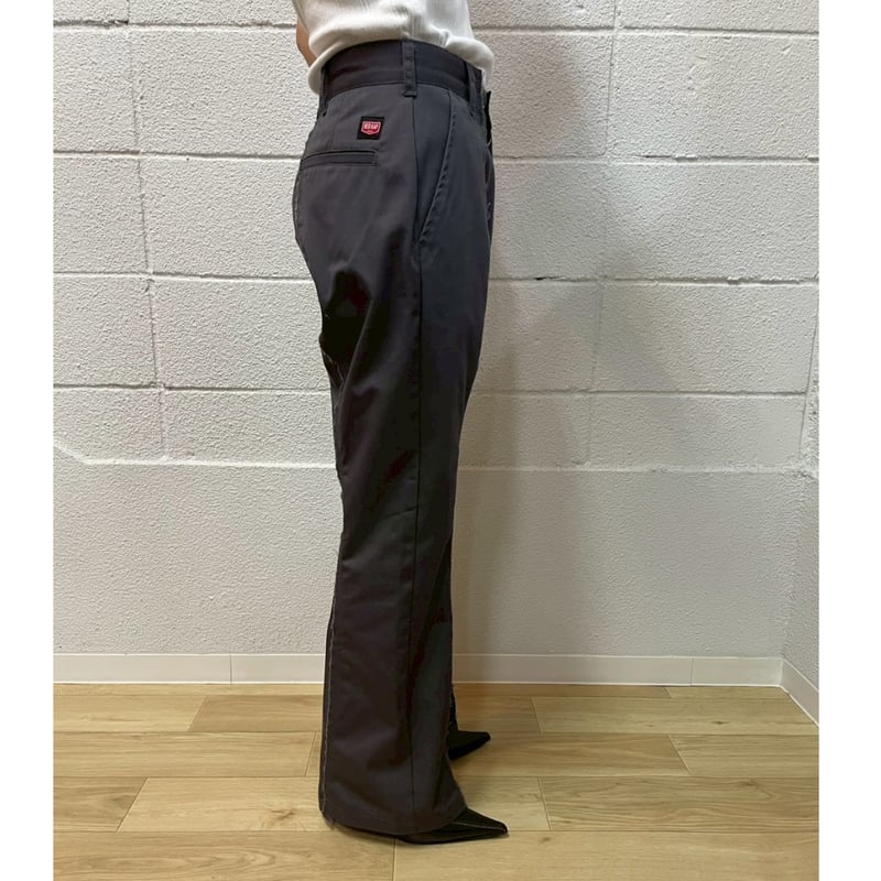 OLD PARK FLARE WORK PANTS - BLACK / OPRK-02 /