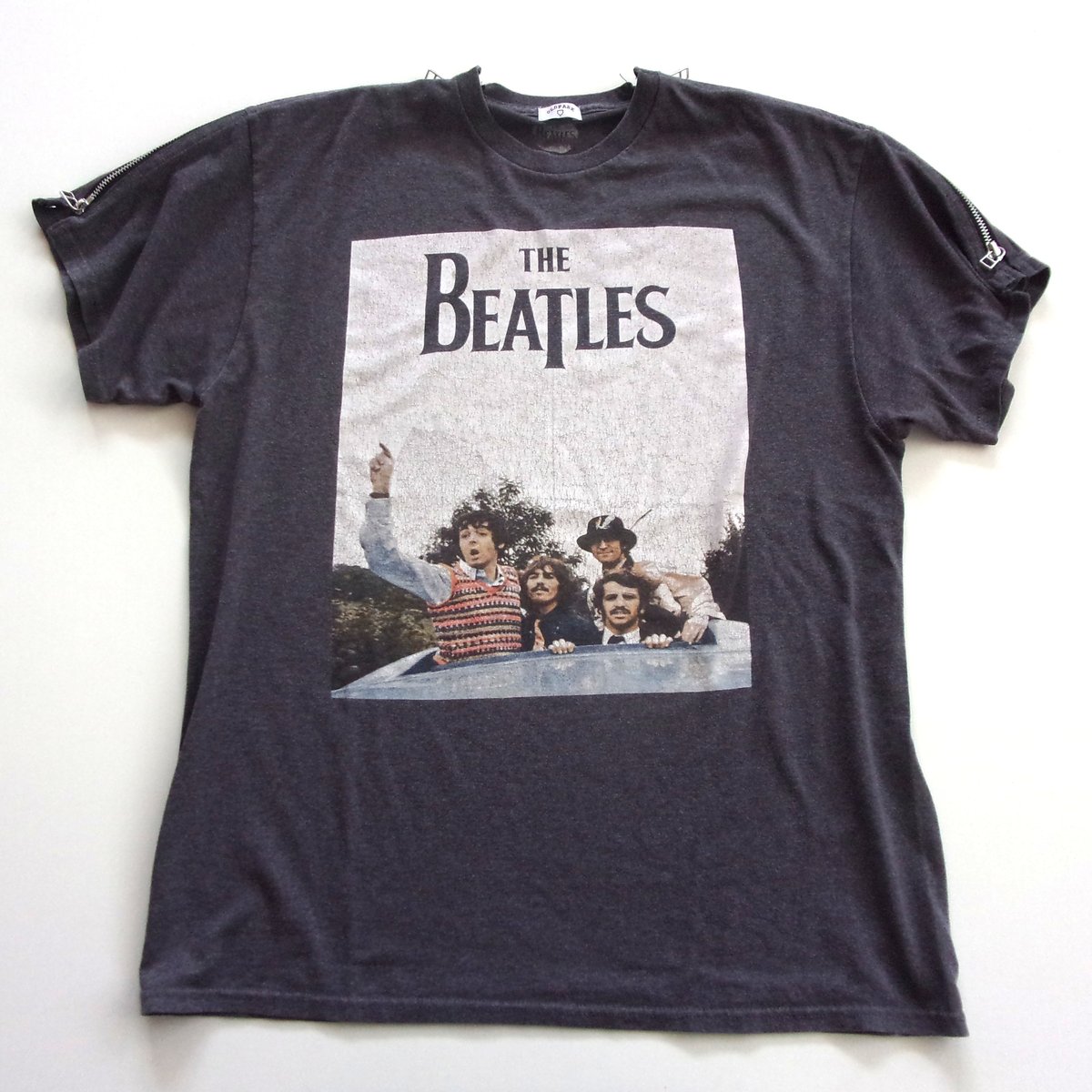 OLD PARK Zip Shoulder Tee #Vintage / OPT-17 / O