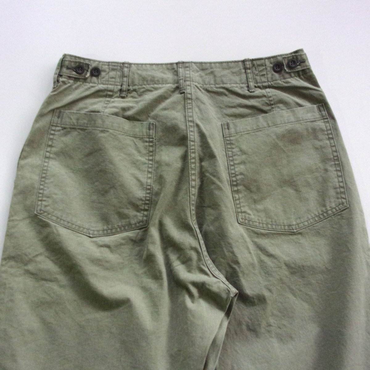 orSlow SUMMER FATIGUE PANTS -01-5103-M16-GREEN,