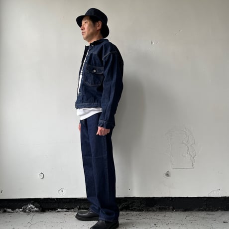 orSlow / オアスロウ TYPE1 40'S PLEATED FRONT BLOUSE (UNISEX) -03-6011-81- / オアスロウ タイプ1（1st） デニム ジャケット