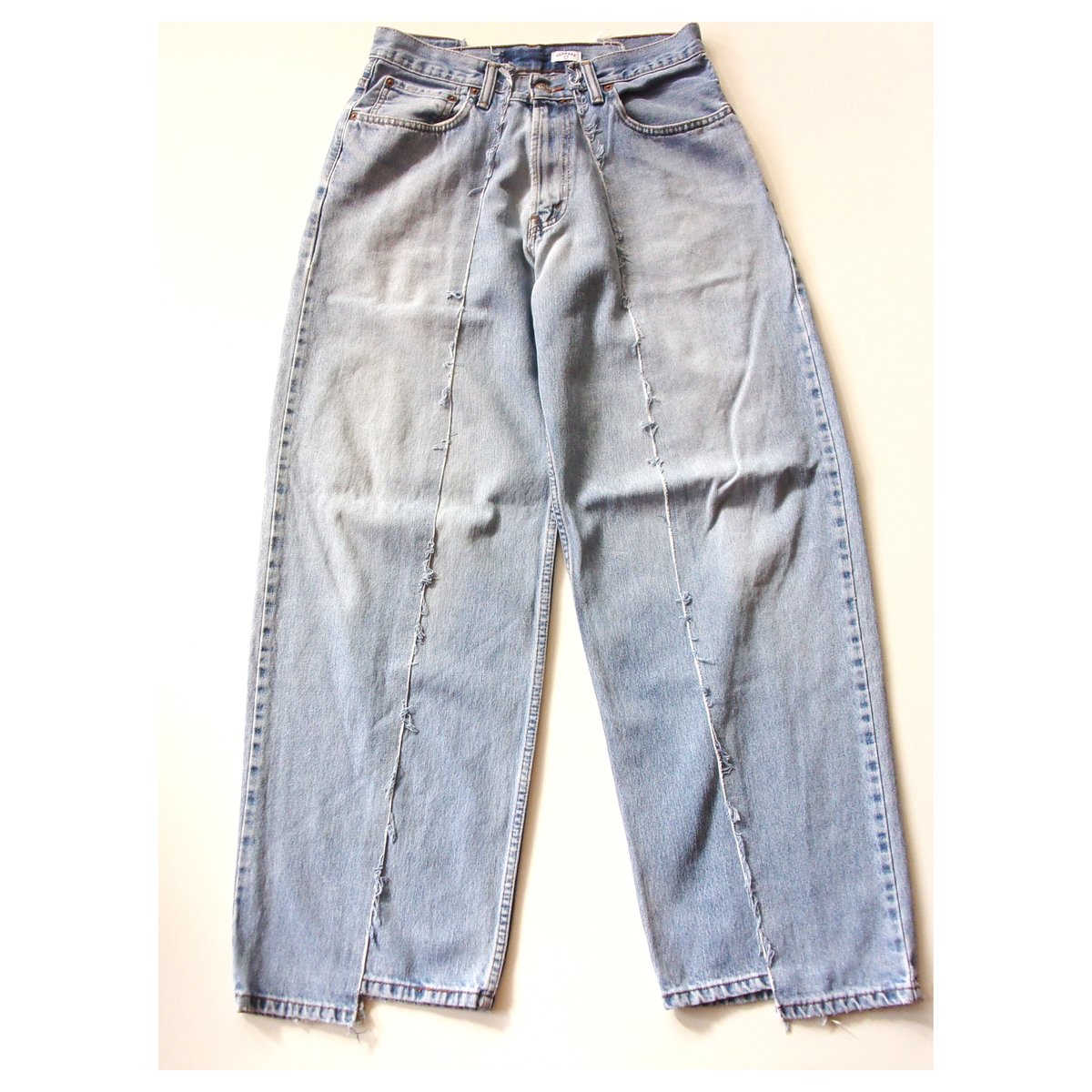 OLDPARK BAGGY JEANS - BLUE - sizeM / OP-426 / オ