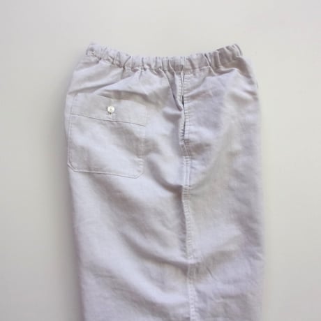 Charpentier de Vaisseau / シャルパンティエドゥヴェッソ | Cotton/Linen Drawstring Pants　コットンリネンドローストリングパンツ | Barba