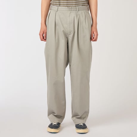 nanamica Double Pleat Chino Pants / S24FC054 / ナナミカ　ダブルプリーツ　チノパンツ 【2026SS】