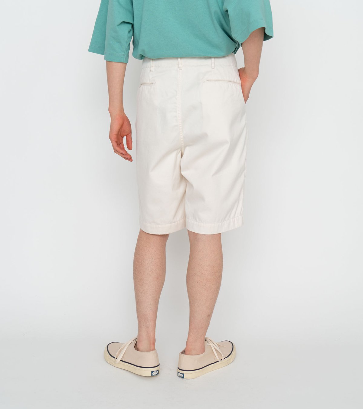 nanamica CHINO SHORTS 黒 ナナミカ ショーツ 32 nanamica ナナミカ 2タックショートパンツ ブラック 32 - メルカリ