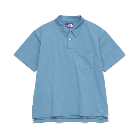 THE NORTH FACE PURPLE LABEL Field H/S Big Polo / NT3313N / パープルレーベル　ビック　ポロシャツ 　草木染め【2023SS.】