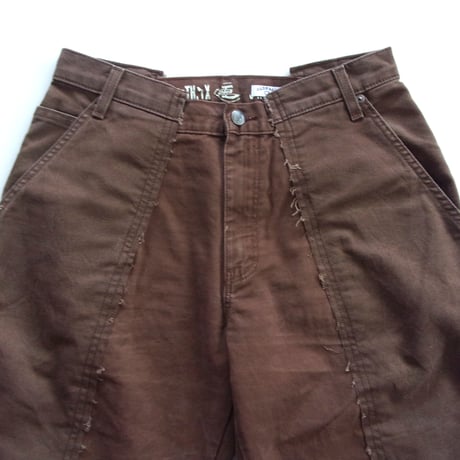 OLD PARK BAGGY CARPENTER PANTS - DUCK / sizeM / OP-574 / OLDPARK オールドパーク カーペンター ペインター パンツ ダック Mサイズ
