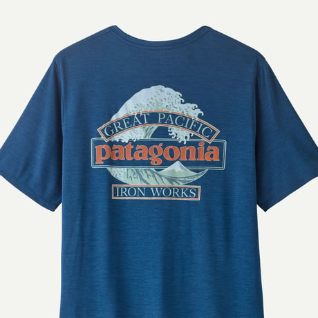 Patagonia Men's Capilne Cool Daily Shirt-Great Waves / パタゴニア メンズ キャプリーン クールデイリーシャツ （グレート・ウェーブス）