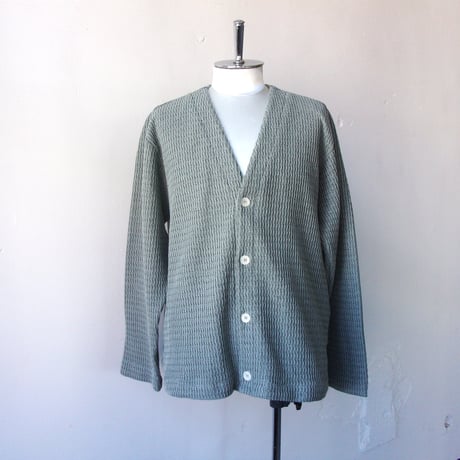CURLY&co. 3D WAFFLE CARDIGAN / 251-230313 / カーリー 3d ワッフルカーディガン【2025SS】