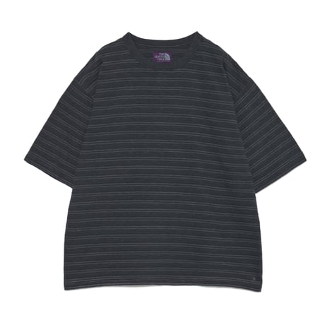 THE NORTH FACE Purple Label Garment Dyed Jacquard Field Tee / N26ST039 /パープルレーベル  ボーダーT 【2026ＨS】