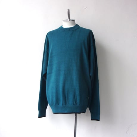 Organicsta / オーガニックスタ ORGANIC COTTON LINKING CREWNECK SWEATER /オーガニックコットン　リンキングセーター