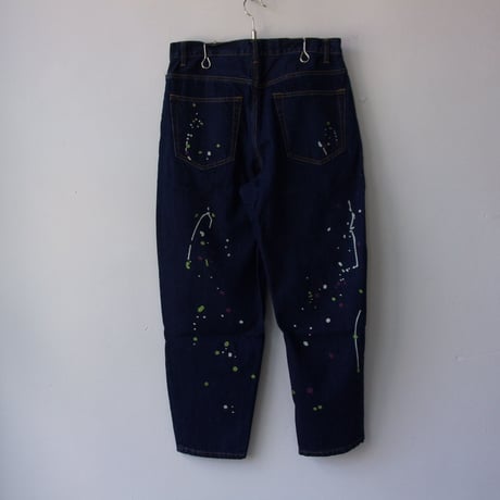 Niche./ニッチ　＃Paint EMB Jeans / igap-31 / ニッチ　ペイント刺繍　ジーンズ