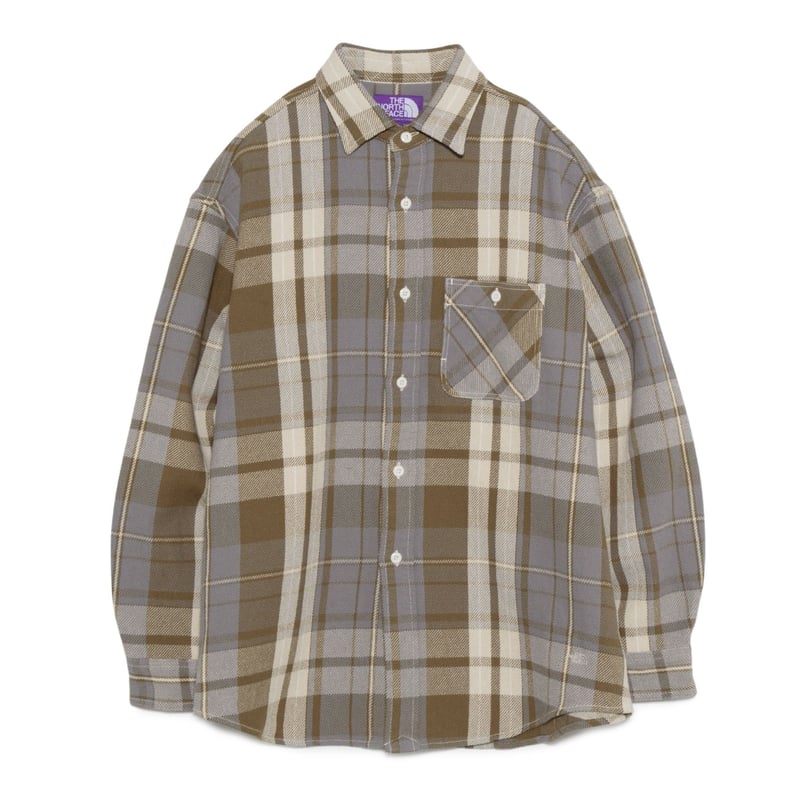 THE NORTH FACE Purple Label Flannel Plaid Field