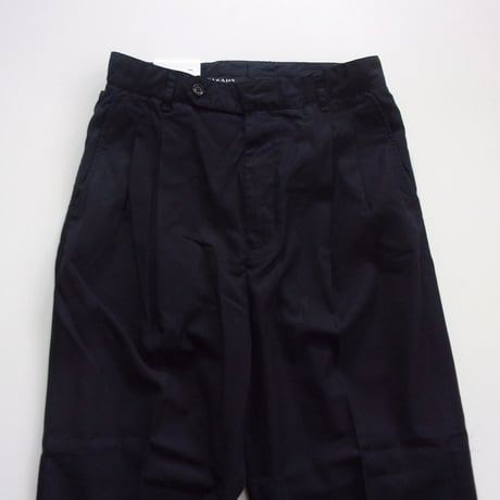 FARAH Two Tuck Side Adjustable Pants / FR401-M4004 / ファーラー 2タック サイド アジャスタブルパンツ -強撚コットン