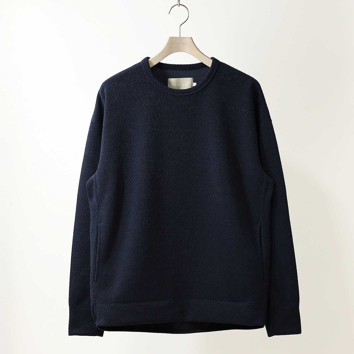 カーリー商品 CURLY&co CURLY（カーリー）MOLLE YARN TWILL KNIT P/O-