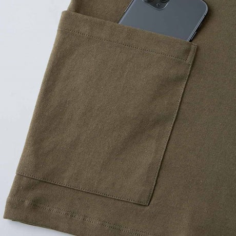 Organicsta / オーガニックスタ 7.3oz ORGANIC COTTON POCKET LONG TEE　【定番ポケロンT】