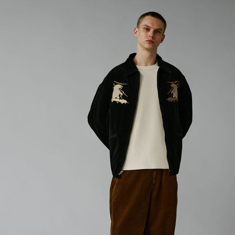 GOLD VELVETEEN ALASKA JACKET / GL15678 / ゴールド(東