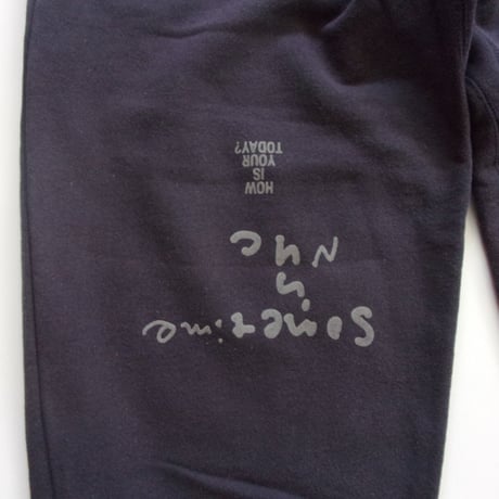 TODAY edition NYC #01 Sweat Pants - 23-2ND-12 / トゥデイ エディション NYC #01 スウェットパンツ ［23-2ND］