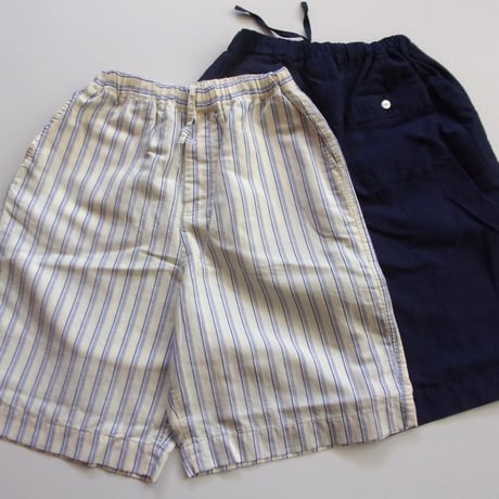 Charpentier de Vaisseau / シャルパンティエ・ドゥ・ヴェッソ | Cotton Linen Shorts コットンリネンショーツ|  Bronx