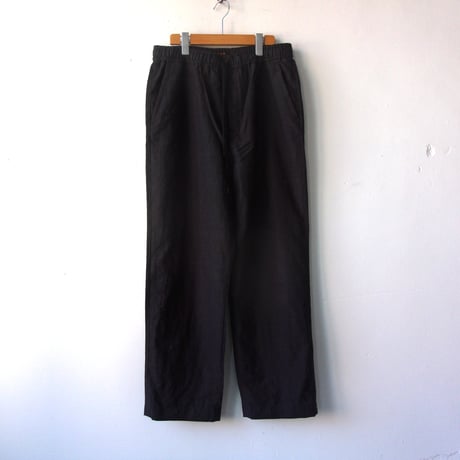 AVontade H.B. Drawstring Easy Trousers - Linen/Cotton Heringbone- VTD-0513-PT-アボンタージ   【2026SS】