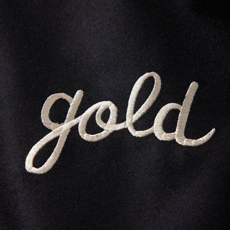 スコッチ　GOLD / MELTON×ACETATE SOUVENIR スコッチ GOLD / MELTON×ACETATE SOUVENIR Letter S Gold Disc