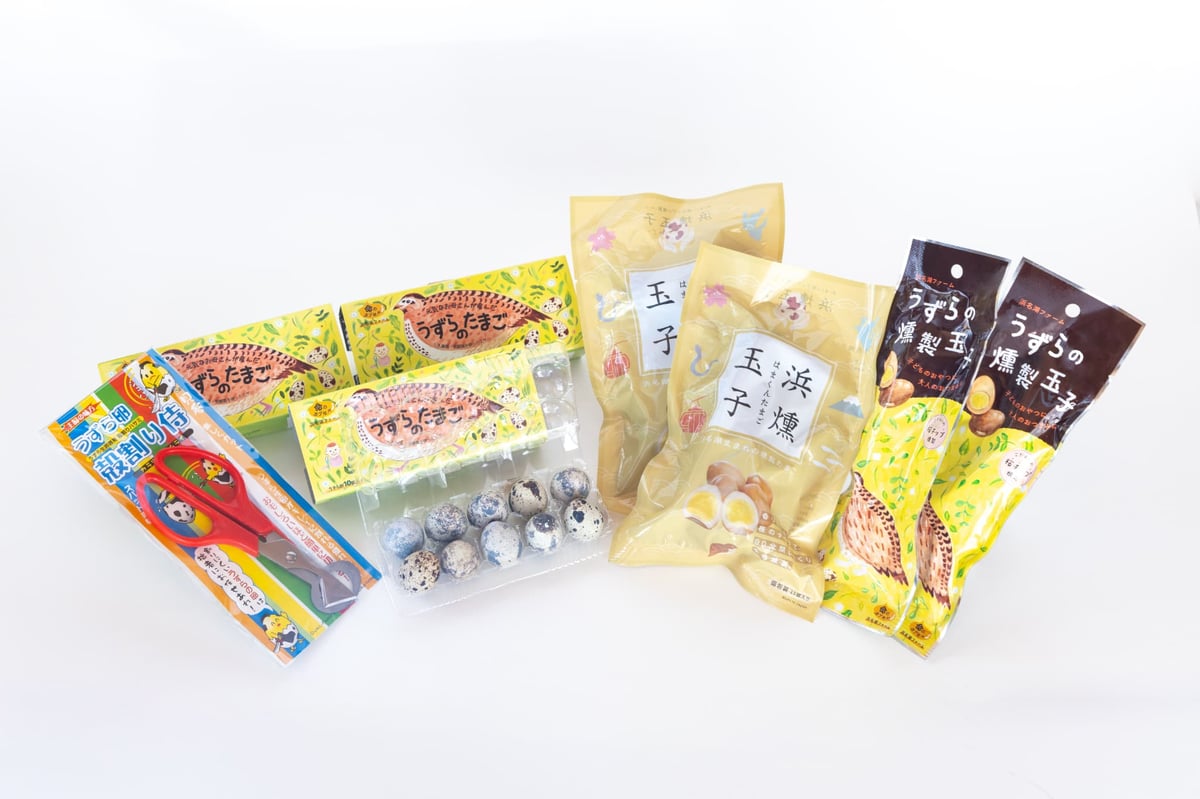 うずらの恵みセレクションセット〔うずら生卵・うずら燻製玉子2種・殻