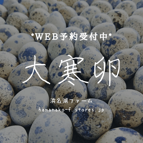 大寒卵セット　＊数量限定＊
