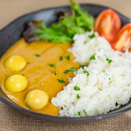 本格カレー！柿酢もろみのうずらバターマサラ