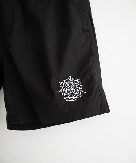 LOGO EMBROIDERED BEACH SHORTS