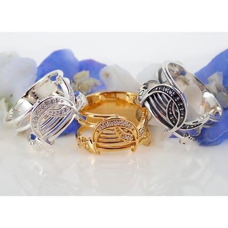 Moonlight Melody Ring【白兎】