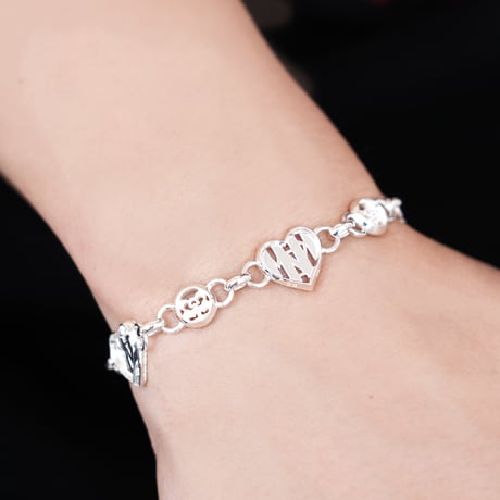 Heart Beat Bracelet【WHITE】