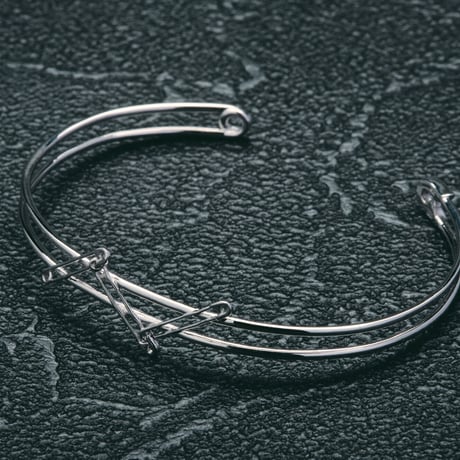 épingle double bangle