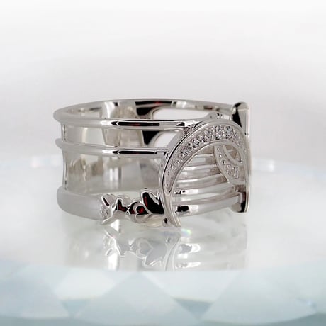 Moonlight Melody Ring【白兎】