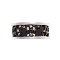 Twin Cat Ring【BLACK ver.】