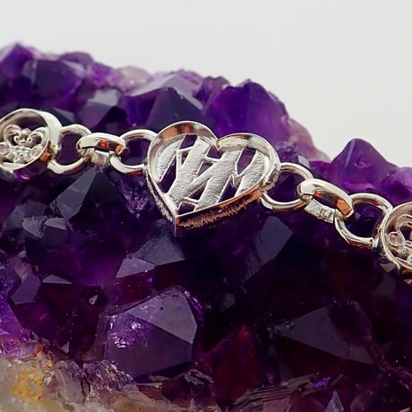 Heart Beat Bracelet【WHITE】