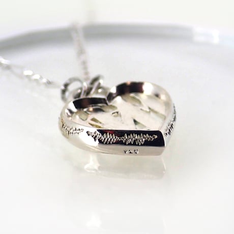 Heart Beat Pendant【WHITE】