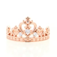 Tiara Heart【PINK GOLD】