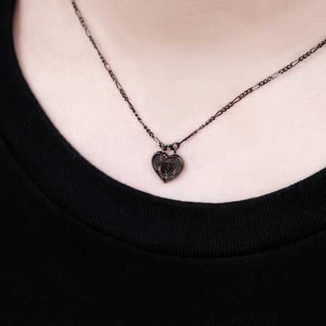 Heart Beat Pendant【BLACK】
